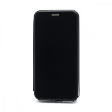 Чехол-книжка BF модельный (силикон/кожа) для Apple iPhone 12 Pro Max/6.7 черный