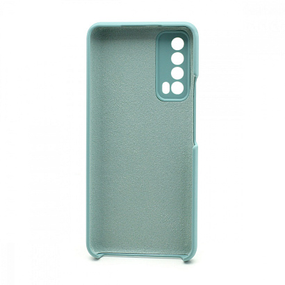 Чехол Silicone Cover Color для Huawei P Smart 2021/Y7a (002) бирюзовый