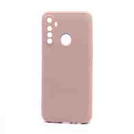 Чехол Silicone Case NEW ERA (накладка/силикон) для Realme 5/C3 светло розовый