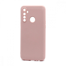 Чехол Silicone Case NEW ERA (накладка/силикон) для Realme 5/C3 светло розовый
