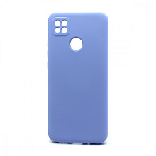 Чехол Silicone Case NEW ERA (накладка/силикон) для Xiaomi Redmi 9C/Redmi 10A голубой