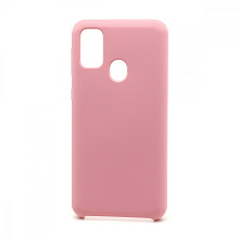 Чехол Silicone Cover Color для Samsung Galaxy M21/M30S (017) розовый