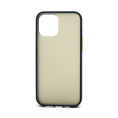 Чехол Shockproof Lite силикон-пластик для Apple iPhone 12 Pro Max/6.7 сине-зеленый