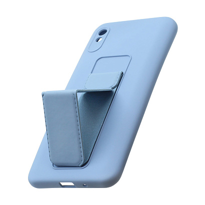 Чехол Magnetic Stend 2 для Xiaomi Redmi 9A (008) голубой