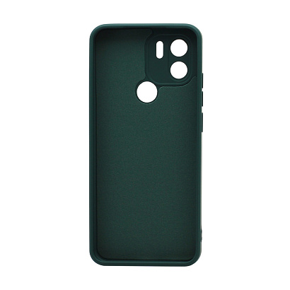 Чехол Silicone Case NEW ERA (накладка/силикон) для Xiaomi Redmi A1+ темно зеленый