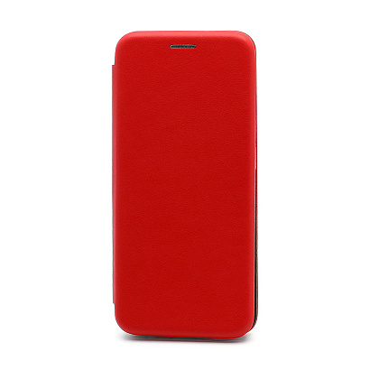 Чехол-книжка BF модельный (силикон/кожа) для Samsung Galaxy A51 красный