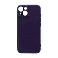 Чехол Color Case MagSafe для Apple iPhone 14/6.1 (007) фиолетовый