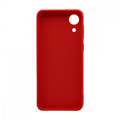 Чехол Silicone Case NEW ERA (накладка/силикон) для Samsung Galaxy A03 Core красный