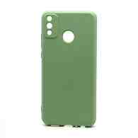 Чехол Silicone Case NEW ERA (накладка/силикон) для Huawei Honor 9X Lite зеленый