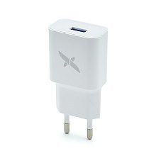 СЗУ с выходом USB AXTEL (2A + кабель microUSB) белое