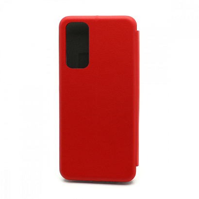 Чехол-книжка BF модельный (силикон/кожа) для Huawei Honor 10X Lite/P Smart 2021/Y7a красный