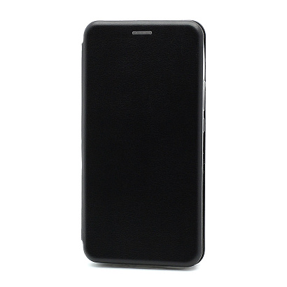 Чехол-книжка BF модельный (силикон/кожа) для Huawei Honor 9X/P Smart Z черный