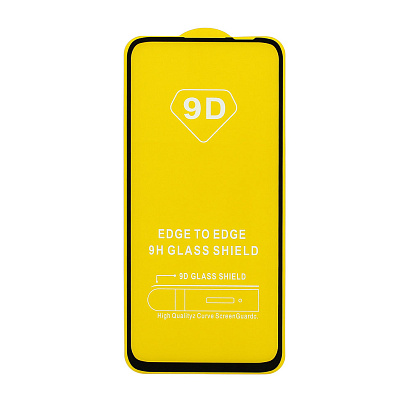 Защитное стекло Full Glass для Huawei P40 Lite черное (Full GC) тех. пак