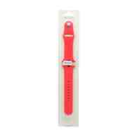 Силиконовый ремешoк для часов Apple Watch 42/44мм розовый (056) (S)
