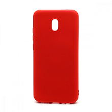 Чехол Silicone Case NEW ERA (накладка/силикон) для Xiaomi Redmi 8A красный