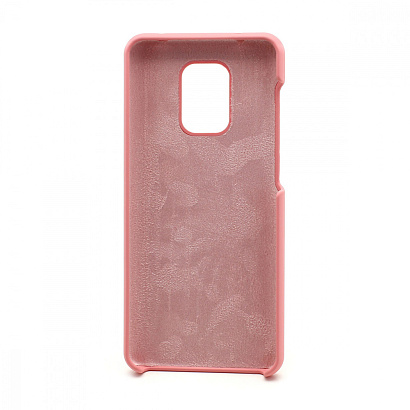 Чехол Silicone Cover Color для Xiaomi Redmi Note 9S/Redmi Note 9 Pro (004) розовый