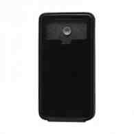 Чехол универсальный для телефонов с липучкой 4,5 кожа верхний флип черный