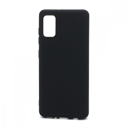 Чехол Silicone Case NEW ERA (накладка/силикон) для Samsung Galaxy A41 черный