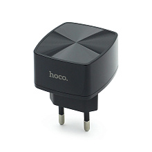 СЗУ с выходом USB Hoco C70A (QC3.0/QC2.0/кабель Type-C) черное