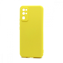 Чехол Silicone Case NEW ERA (накладка/силикон) для Huawei Honor 30 желтый