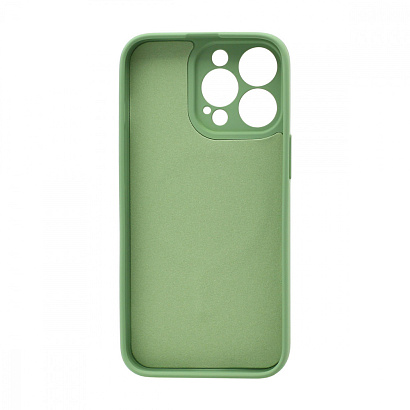 Чехол Magnet для Apple iPhone 13 Pro/6.1 (Soft Touch/MSafe) темно зеленый