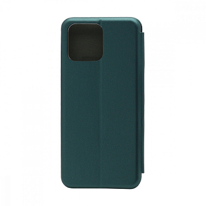 Чехол-книжка BF модельный (силикон/кожа) для Huawei Honor X8 зеленый