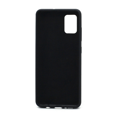 Чехол Silicone Cover Color для Samsung Galaxy A51 (003) черный полная защита 