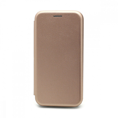 Чехол-книжка BF модельный (силикон/кожа) для Apple iPhone 13 розовый
