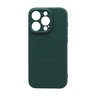 Чехол Color Case MagSafe для Apple iPhone 14 Pro/6.1 (003) зеленый
