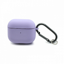Чехол для наушников AirPods 3 Silicone Case Premium светло-фиолетовый