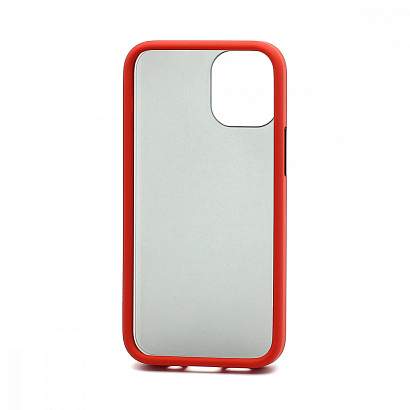 Чехол Shockproof силикон-пластик для Apple iPhone 12 Mini/5.4 красно-черный