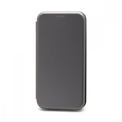 Чехол-книжка BF модельный (силикон/кожа) для Apple iPhone 13 Pro Max/6.7 серебристый