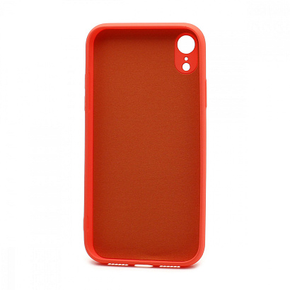 Чехол Silicone Case NEW ERA (накладка/силикон) для Apple iPhone XR оранжевый