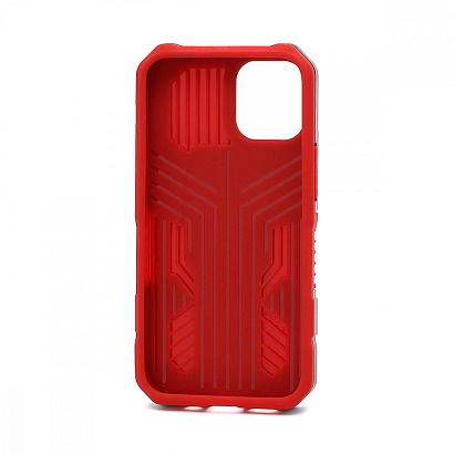 Чехол противоударный i-Crystal для Apple iPhone 12 mini/5.4 красный
