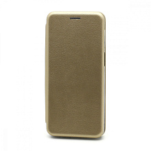 Чехол-книжка BF модельный (силикон/кожа) для Samsung Galaxy M31S золотистый
