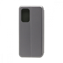 Чехол-книжка BF модельный (силикон/кожа) для Samsung Galaxy A53 серебристый