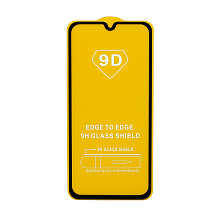 Защитное стекло Full Glass для Samsung Galaxy A40 (A405) черное (Full GC) тех. пак