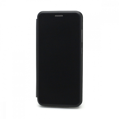 Чехол-книжка BF модельный (силикон/кожа) для Samsung Galaxy A52 черный