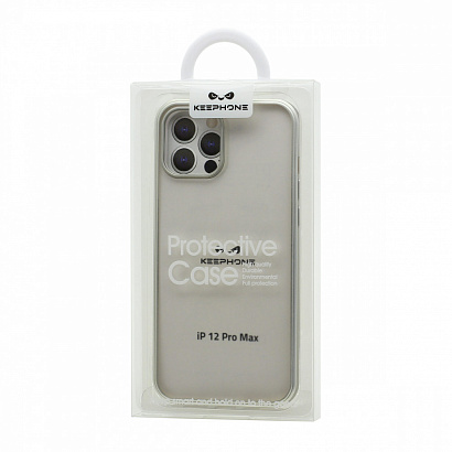 Чехол Keephone Phantom series для Apple iPhone 12 Pro Max/6.7 серебристый