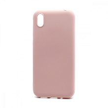 Чехол Silicone Case NEW ERA (накладка/силикон) для Huawei Honor 8S/Y5 2019 светло розовый