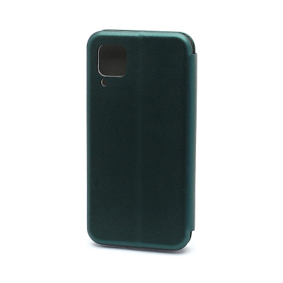 Чехол-книжка BF модельный (силикон/кожа) для Huawei P40 Lite зеленый