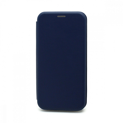 Чехол-книжка BF модельный (силикон/кожа) для Apple iPhone 13 Pro Max/6.7 синий