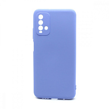 Чехол Silicone Case NEW ERA (накладка/силикон) для Xiaomi Redmi 9T голубой