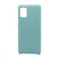 Чехол Silicone Cover Color для Samsung Galaxy A31 (002) бирюзовый