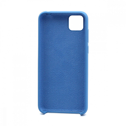 Чехол Silicone Cover Color для Huawei Honor 9S/Y5p (016) синий