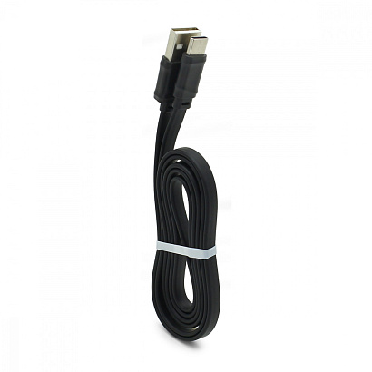 Кабель USB - Type-C HOCO X5 "Bamboo" (3А, 100см) черный