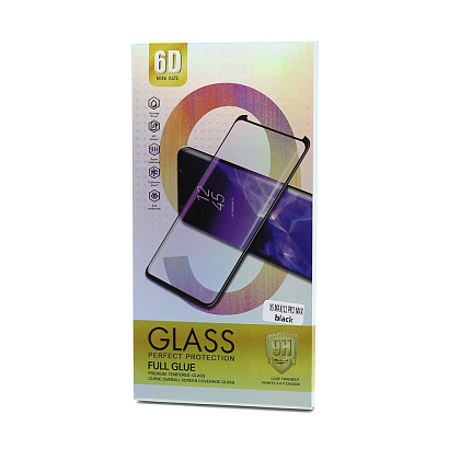 Защитное стекло 6D Premium для Apple iPhone 11 Pro Max/XS Max черное 