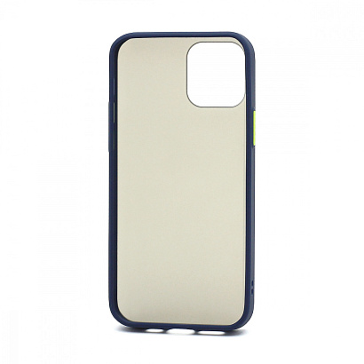 Чехол Shockproof Lite силикон-пластик для Apple iPhone 12/12 Pro/6.1 сине-зеленый