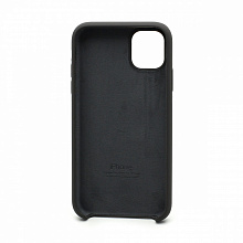 Чехол Silicone Case с лого для Apple iPhone 11/6.1 (022) темно серый