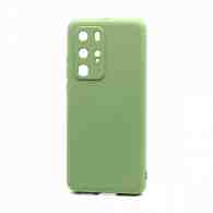 Чехол Silicone Case NEW ERA (накладка/силикон) для Huawei P40 Pro зеленый